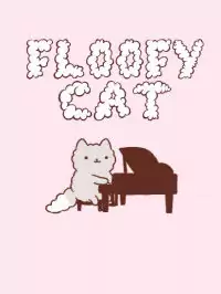 Floofy Cat Poster