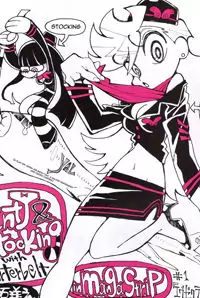 Panty & Stocking with Garterbelt in Manga Strip manga
