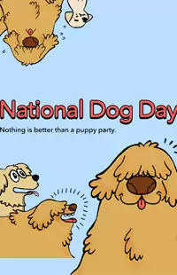 National Dog Day 2016 Poster